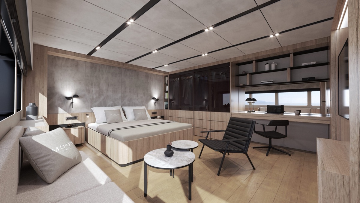 Wnętrze jachtu Moon Yacht